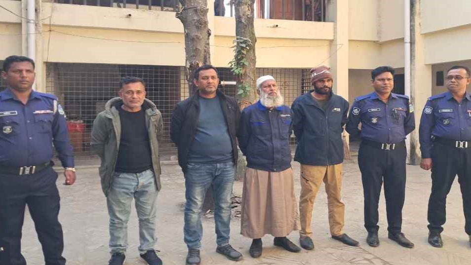 জামালপুরে আ.লীগের চার নেতা গ্রেপ্তার